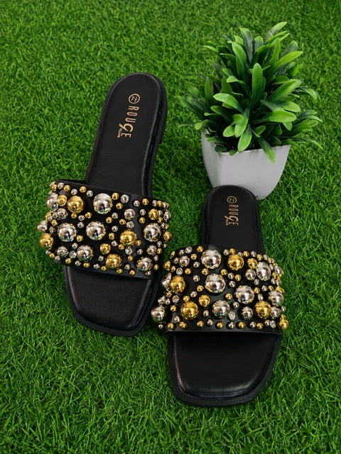 Metallic Bubble Slides