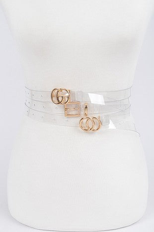 Clear Logo Belts