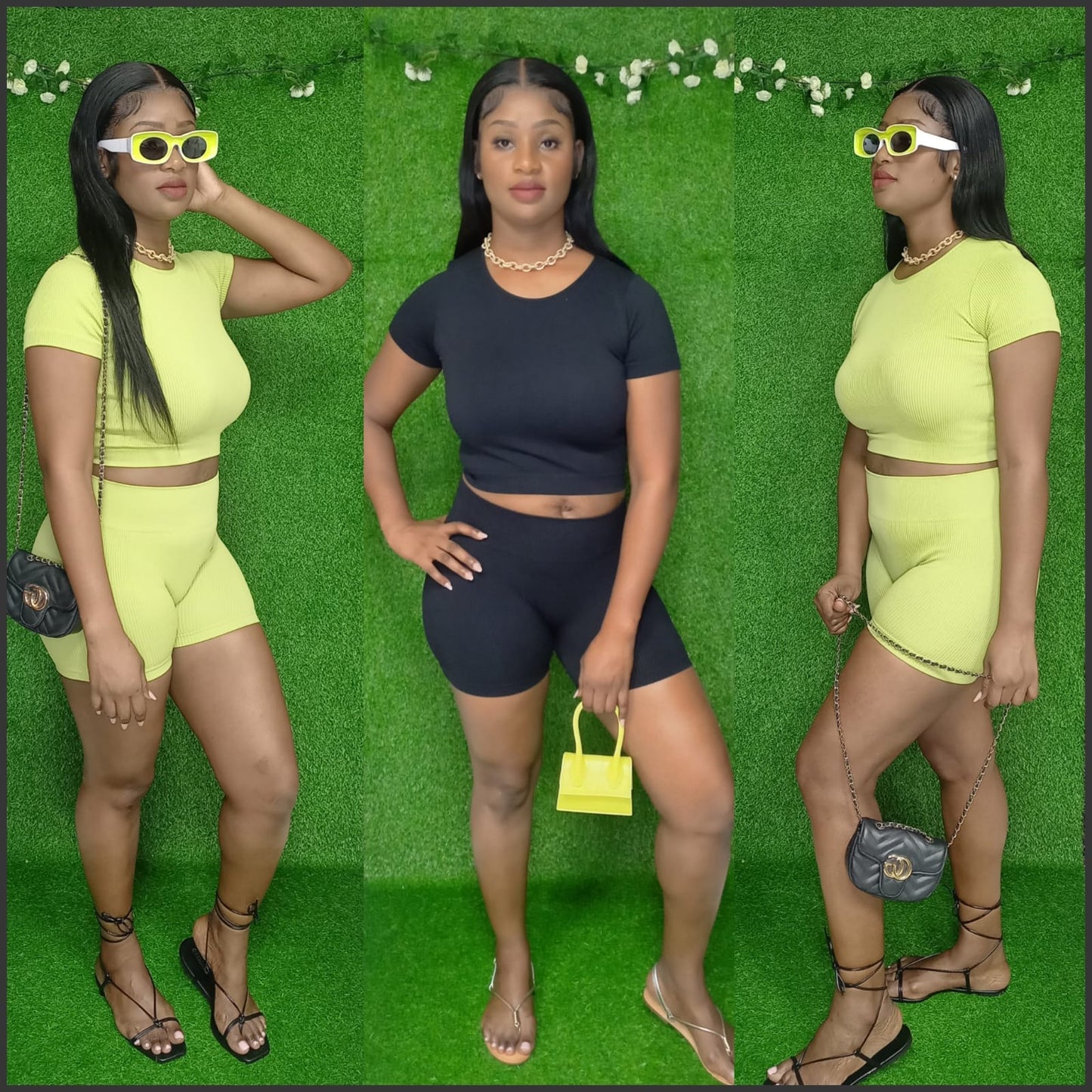 Easy Glow Ribbed Duo