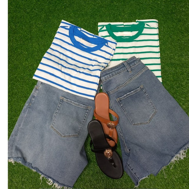 Mia Stripe Tee