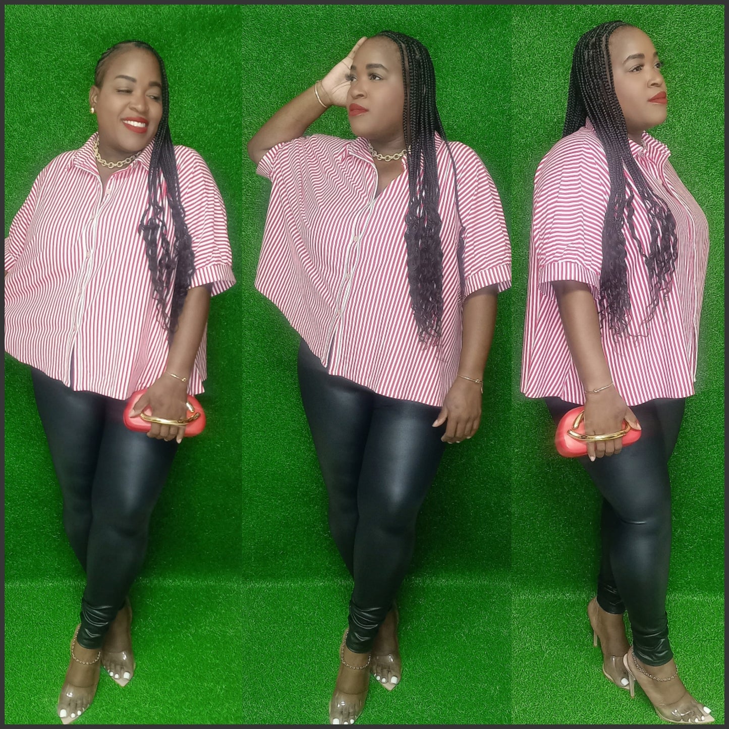 Scarlett Oversized Stripe Shirt