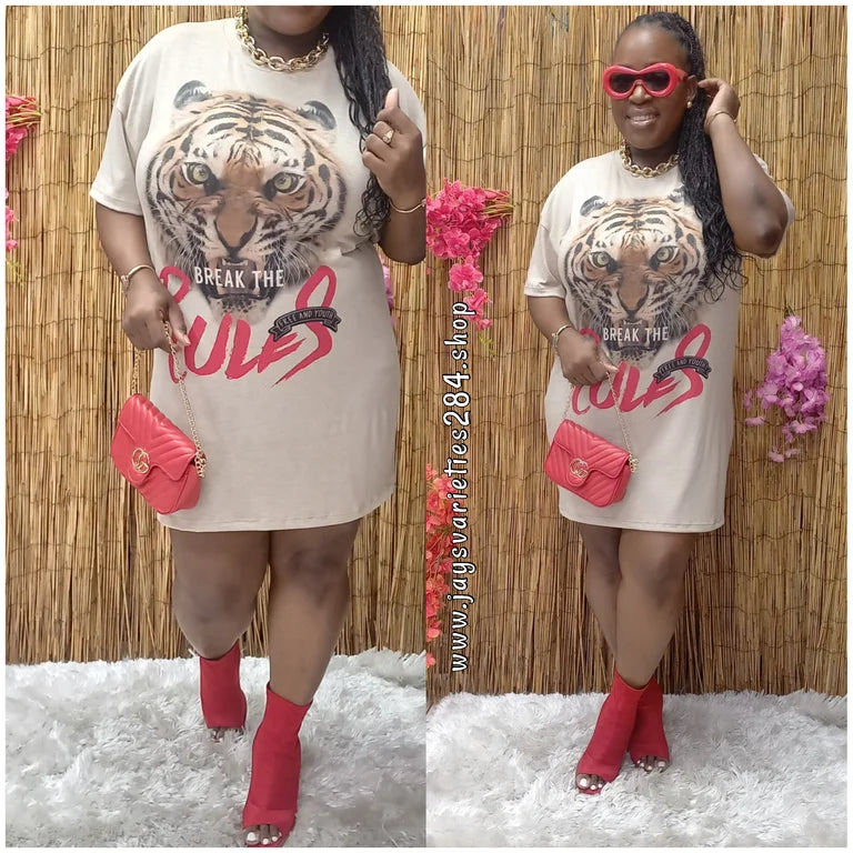 Rule Breaker t Shirt Dress