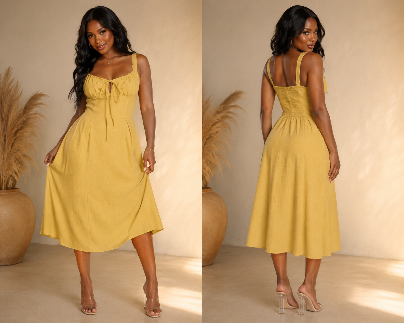 Buttercup Belle Midi