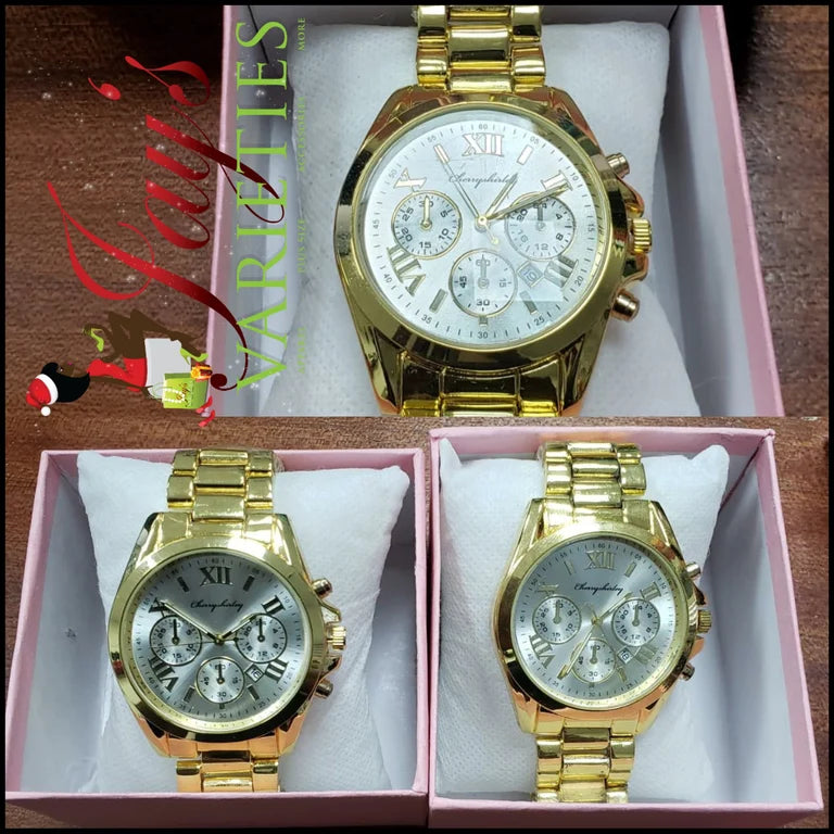 Luxe Gold-Tone Watch