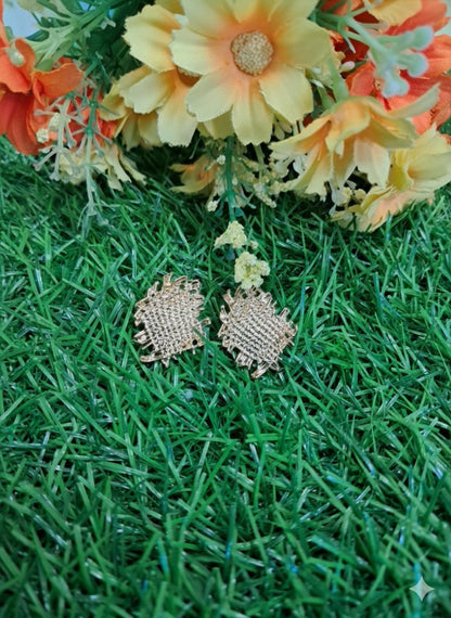 Sunkissed Nuggets Stud  Earrings