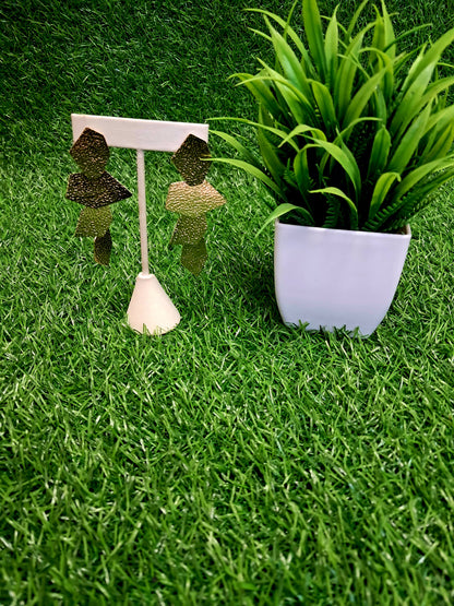 Gilded Shard Earrings