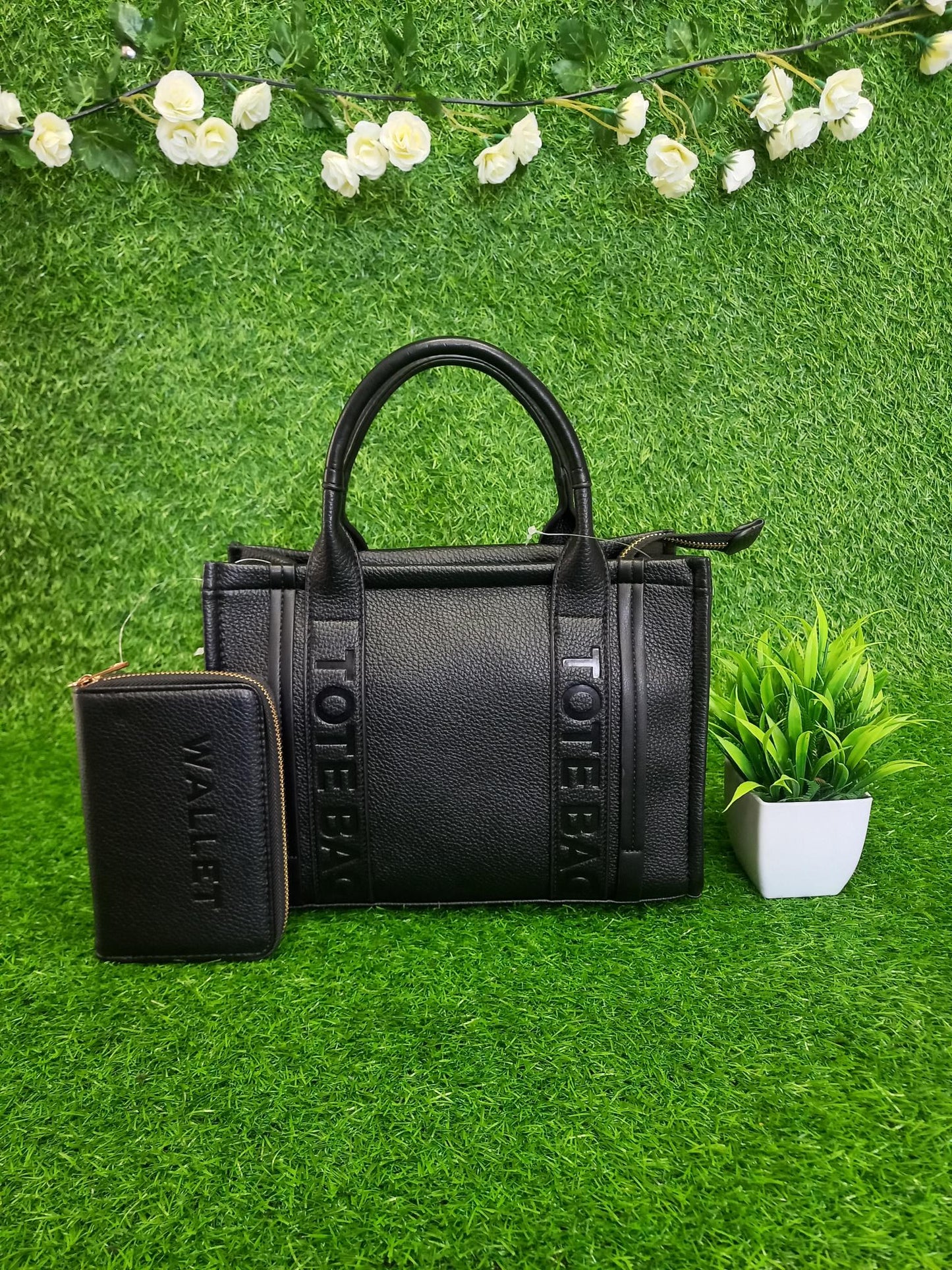Luxe Noir Tote