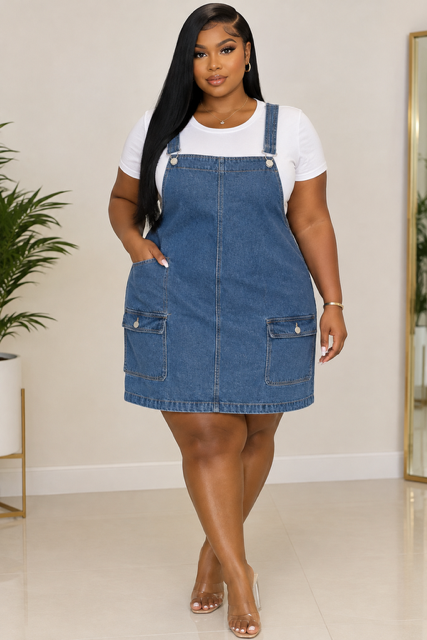 Denim Dreamgirl Overalls