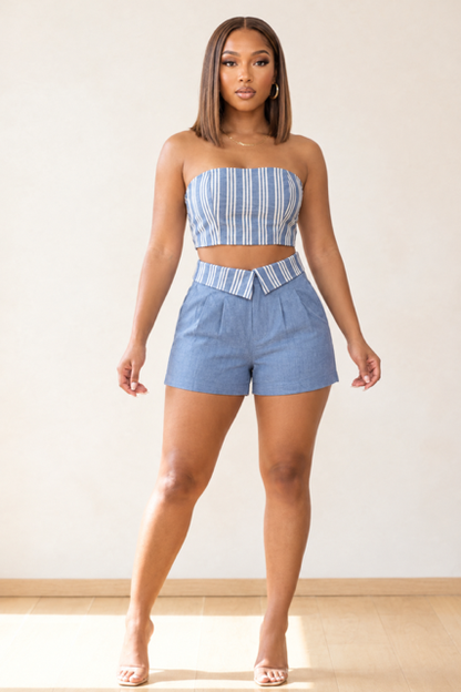 Sweet Stripe & Fold Set
