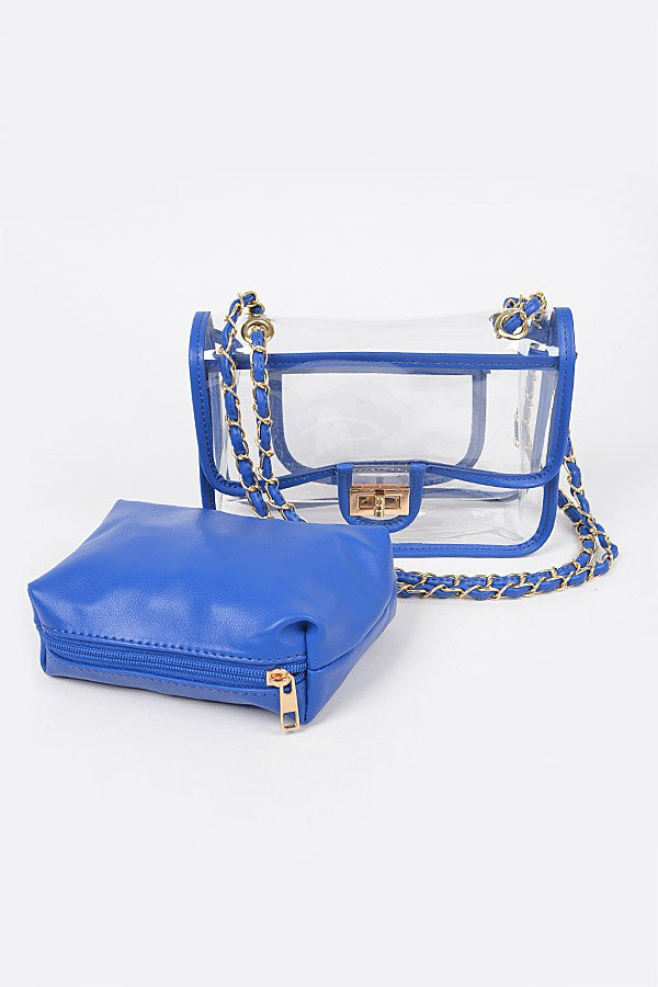 Clear Perfection Crossbody Bag