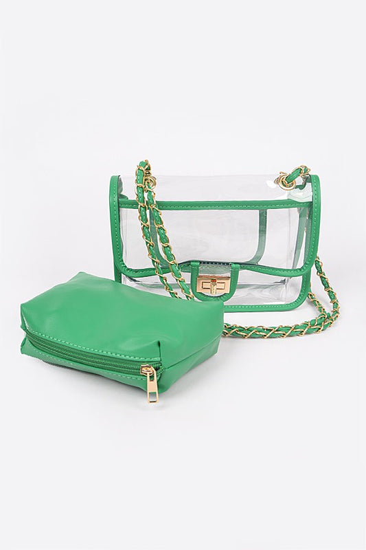 Clear Perfection Crossbody Bag