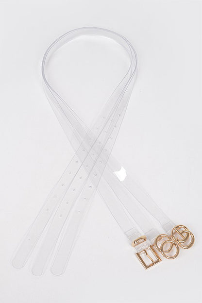 Clear Logo Belts