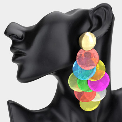 Reflective Shells Earrings