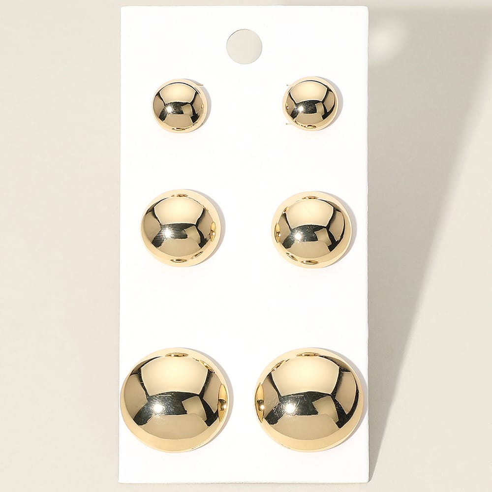 Stud Style Earring Set