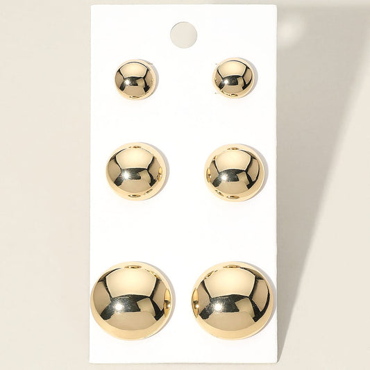 Stud Style Earring Set