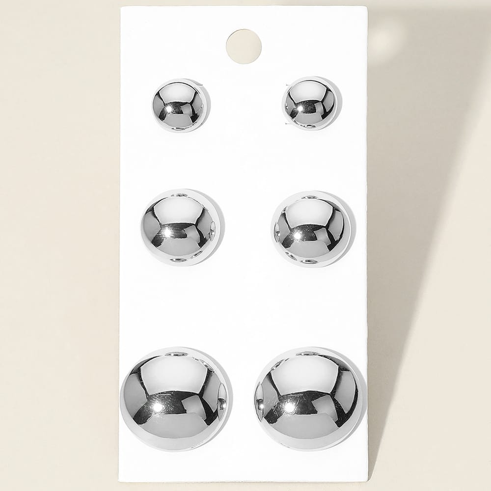 Stud Style Earring Set