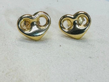 Heartfelt Puffed Stud Earrings