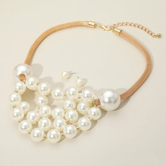 Opulent Pearl Cluster