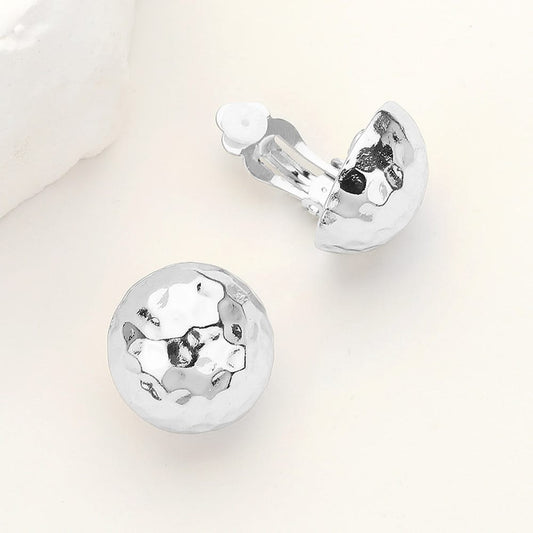 Hammered Chic Studs