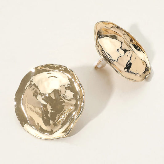 Molten Gold Studs