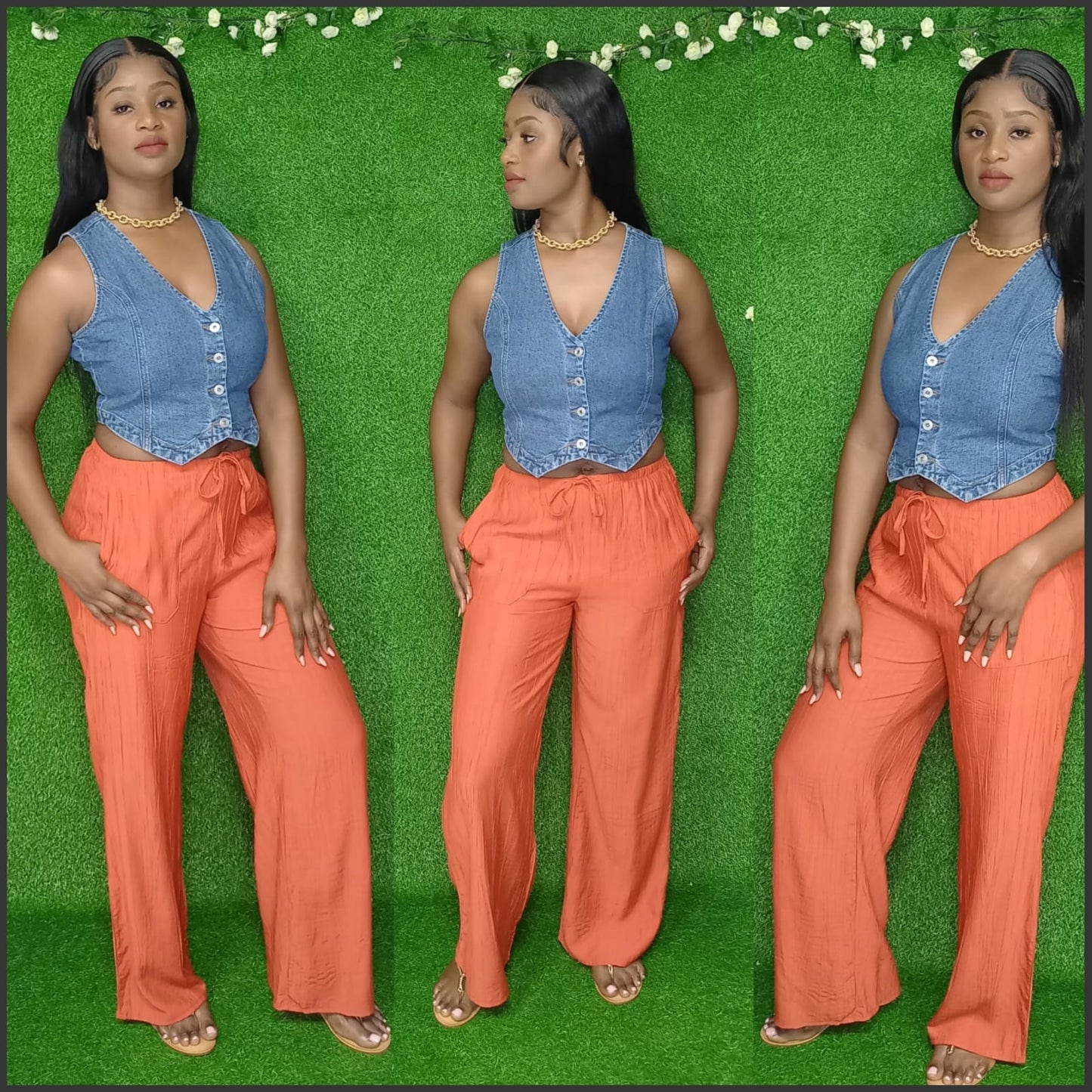 Coastal Plisse Pants