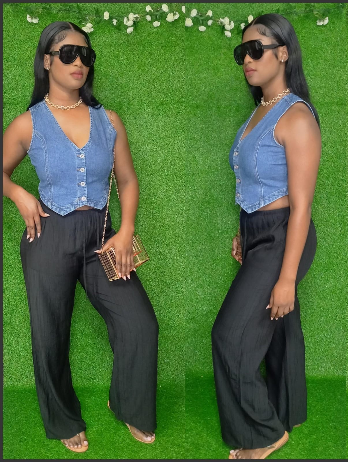 Coastal Plisse Pants