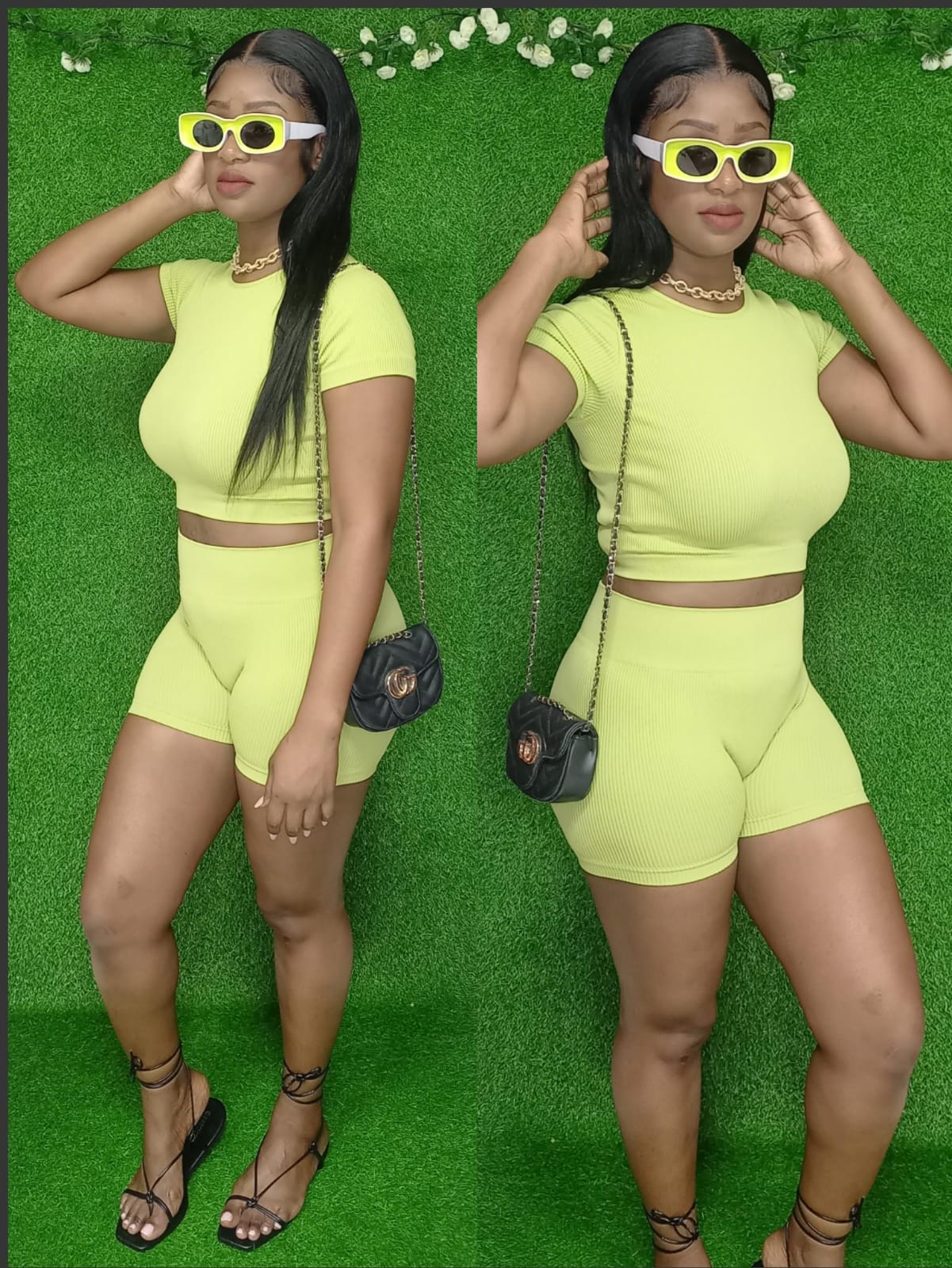 Easy Glow Ribbed Duo