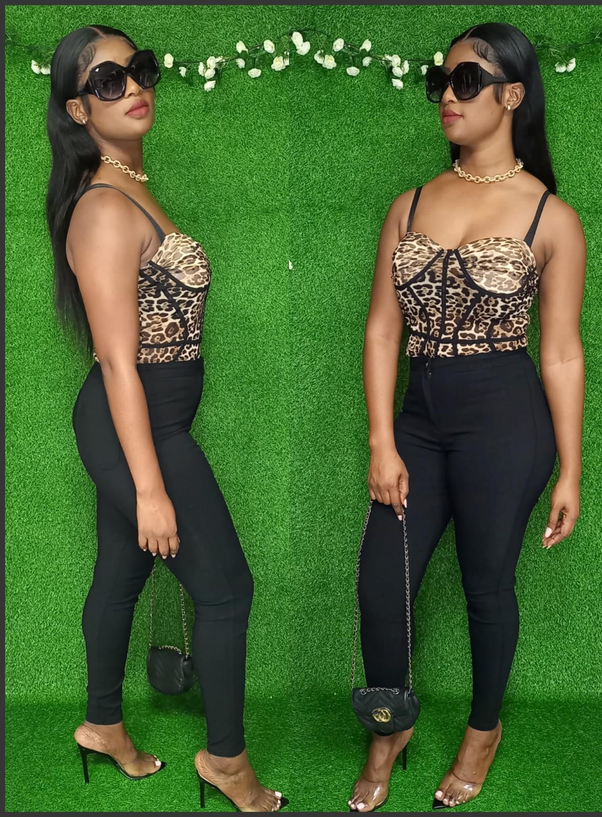 Leopard Temptation  Bodysuit