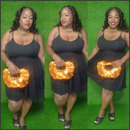 Warm Whisper Ruffle Dress