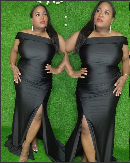 Obsidian Goddess Gown