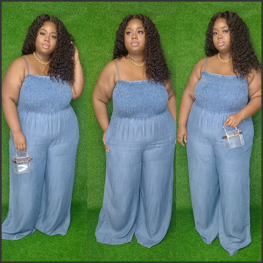 Azure Mirage Jumpsuit
