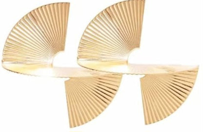 Fan Fare Spiral Earrings