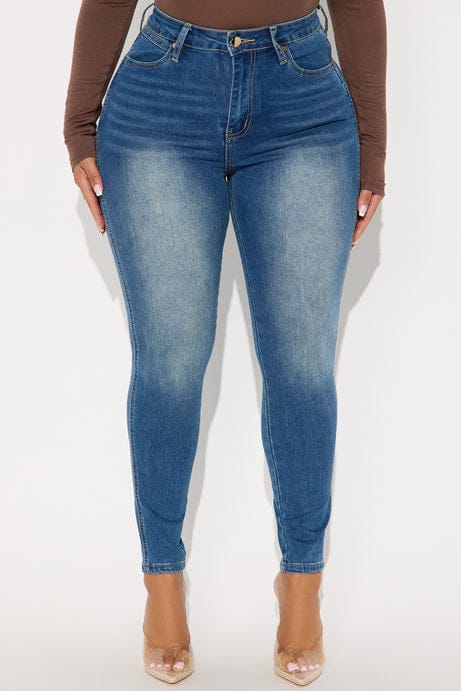 Gradient Sky Skinny Jeans