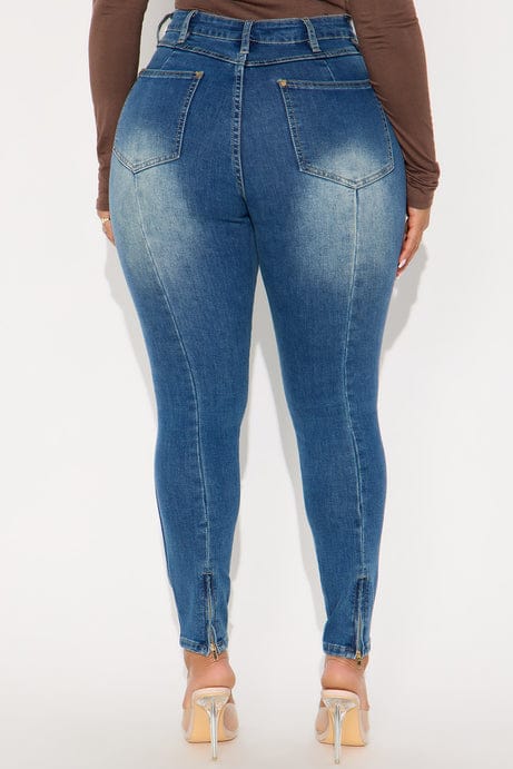 Gradient Sky Skinny Jeans