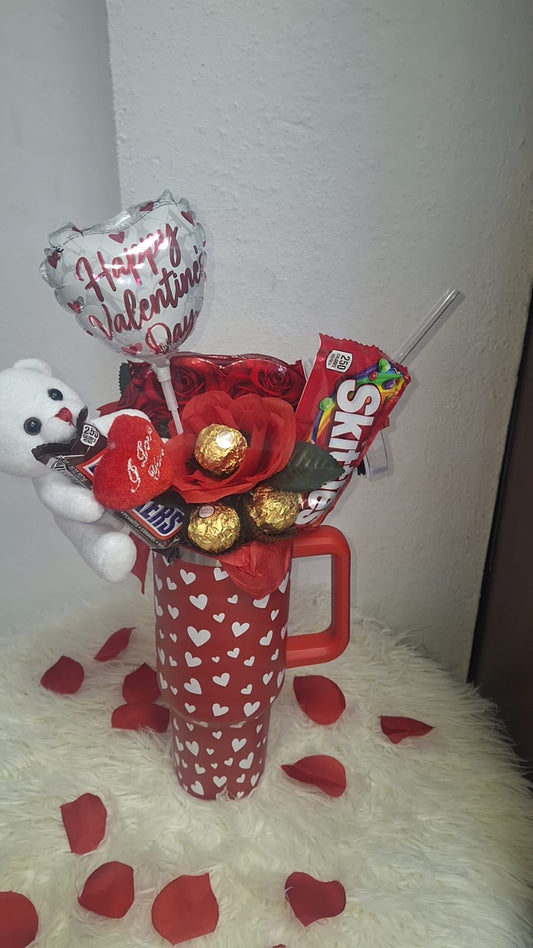 Sweetheart Sipper Bouquet
