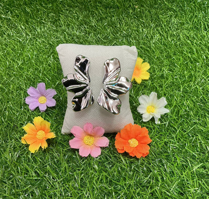 Liquid Petal Earrings