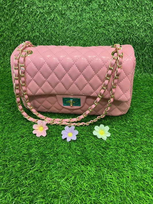 Pink Blush  Quilt Bag