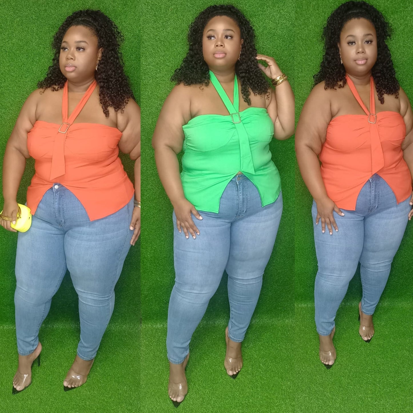 Stop & Stare Halter Top
