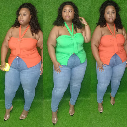 Stop & Stare Halter Top
