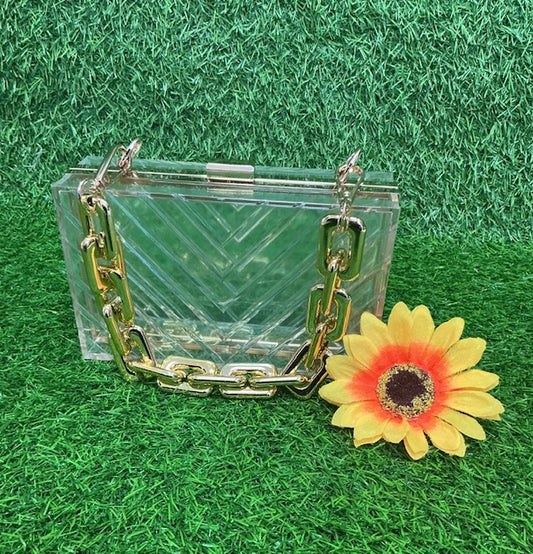 Prism Clear Clutch