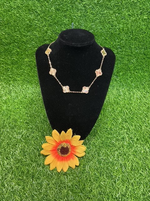 Golden Clover Luxe Necklace