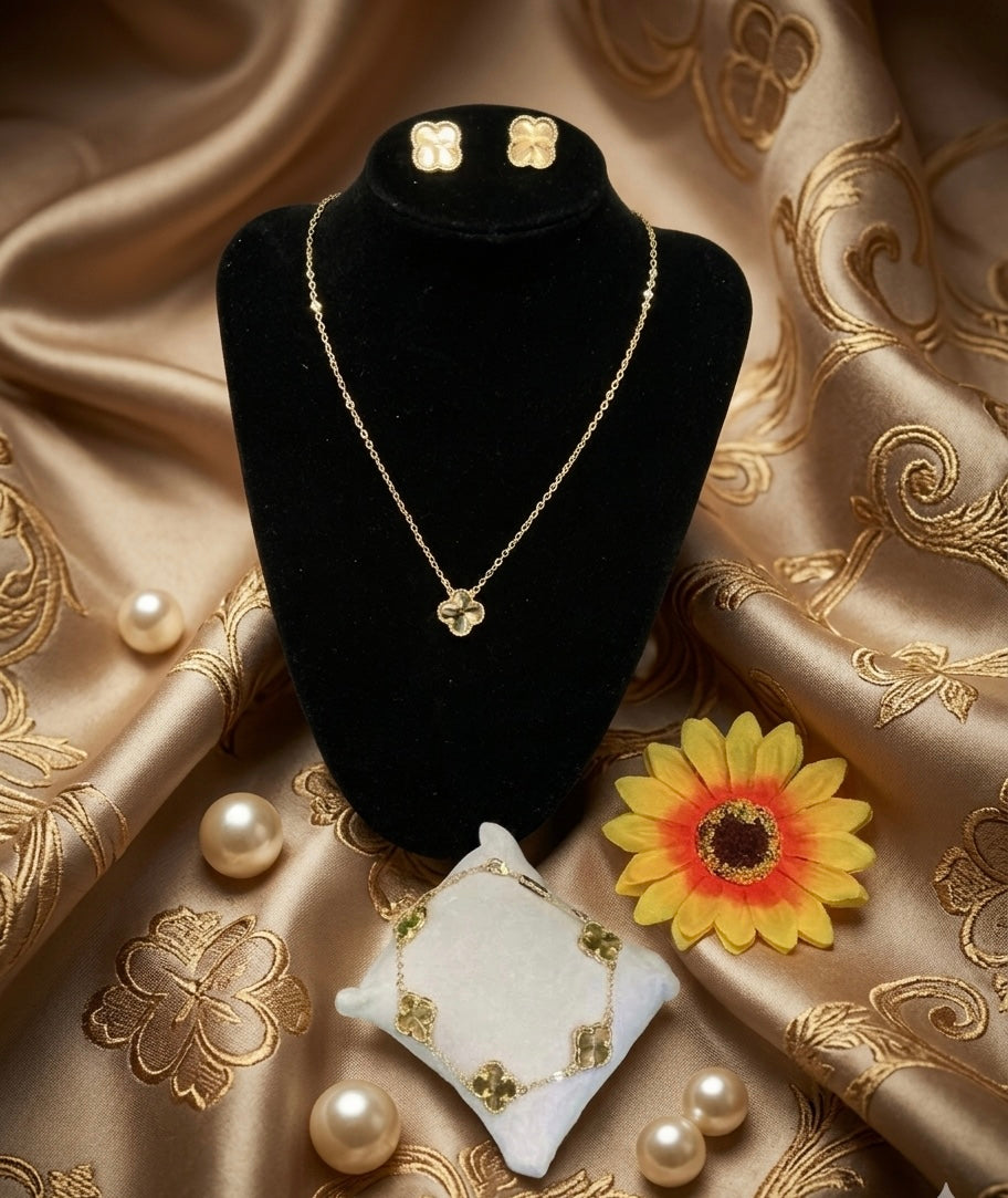 Clover Luxe 3-Piece Set