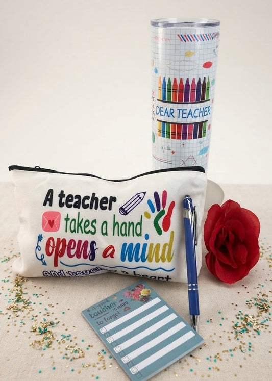 Open Minds & Heart Skinny Tumbler Set