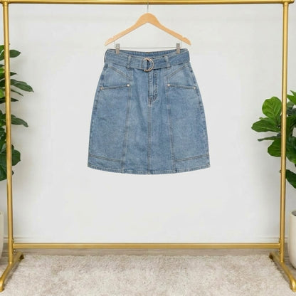 Jolie Denim A-Line Skirt
