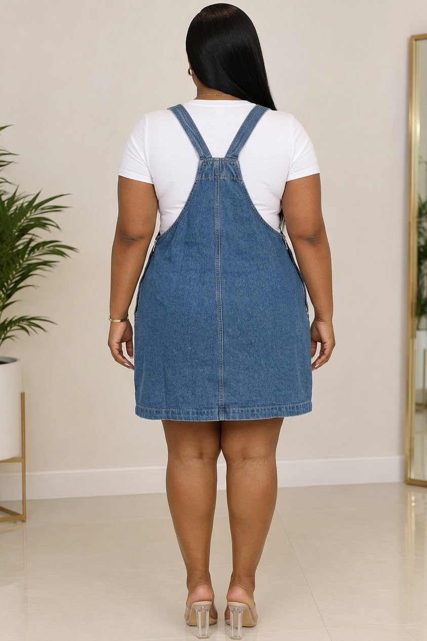 Denim Dreamgirl Overalls