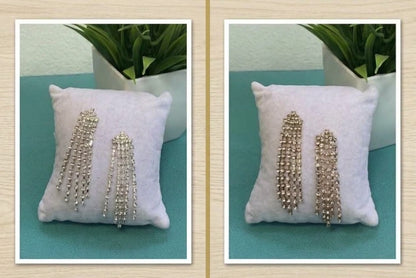Glamorous Waterfall Statement Earrings