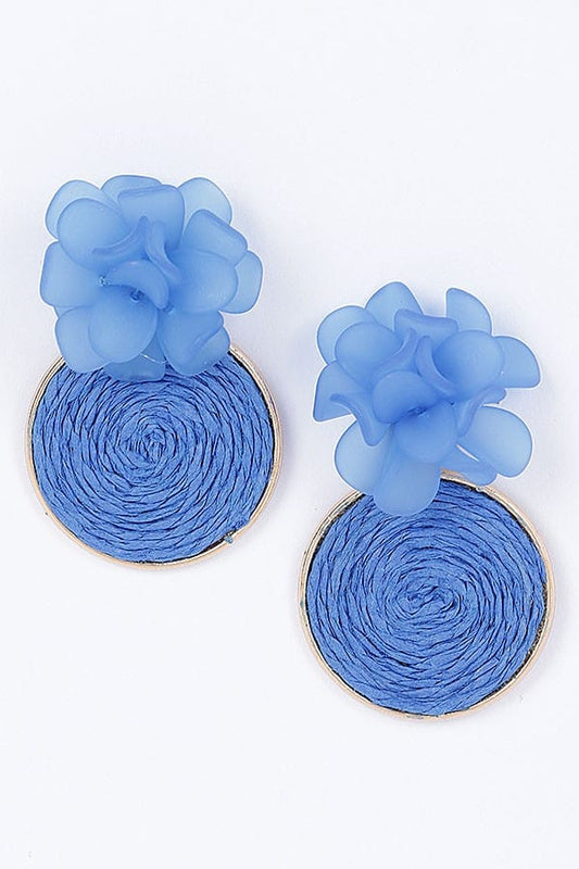 Rose Allure Drop Earrings