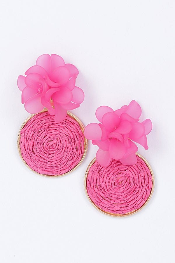 Rose Allure Drop Earrings