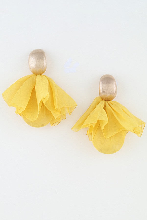Flower Power Statement Earrings