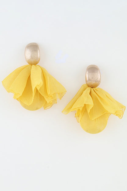 Flower Power Statement Earrings